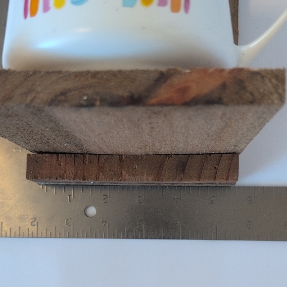 Handcrafted Rustic Wooden Bird Feeder Somewhere Over The Rainbow - Picture 7 of 16